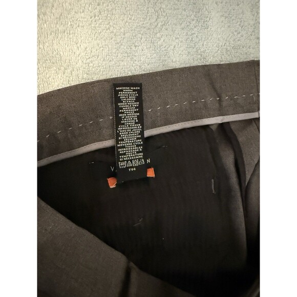 Van Heusen Traveler Dress Pants Mens Size 34x30 Gray - Picture 3 of 7
